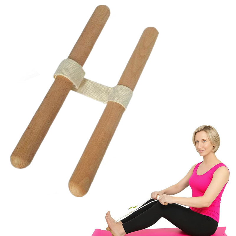 Yoga Fitness Stretching - 햄스트링 스트레처 조절 가능한 플렉스 스트랩