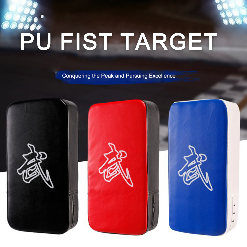 Boxing Punching Bag - PU 가죽 가라테 킥 패드 킥복싱