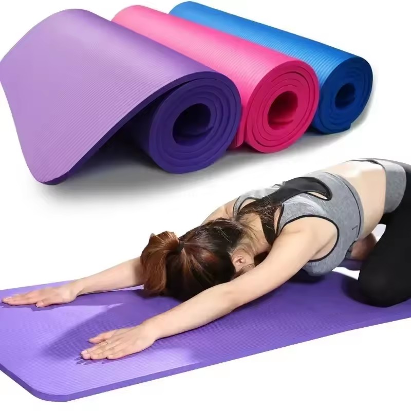Thick Yoga Mat - 1CM 두께 요가 매트 미끄럼 방지