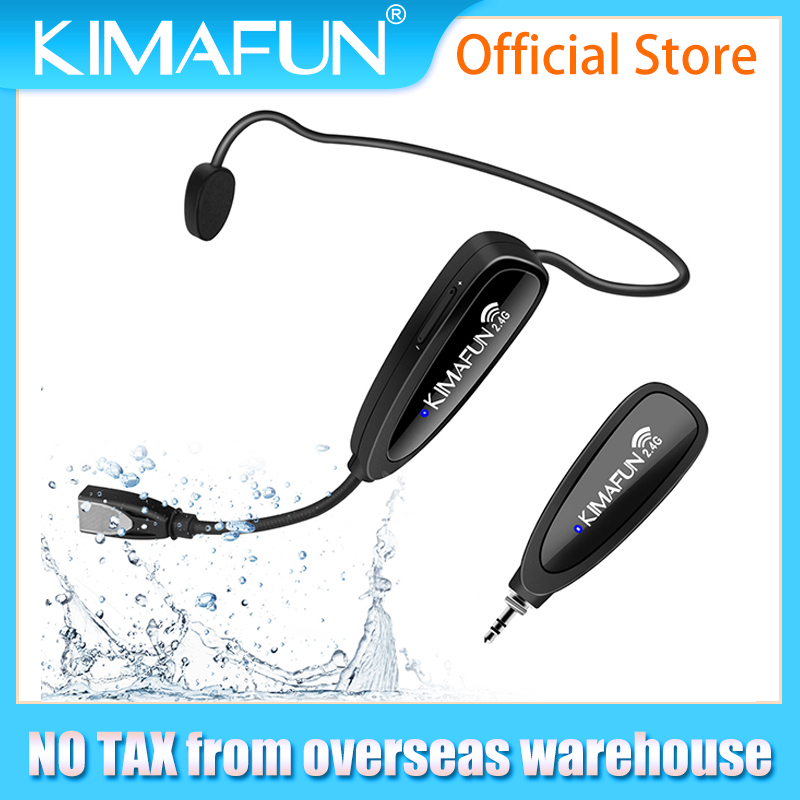 KIMAFUN 2.4G 무선 피트니스 마이크, 에어로빅 - Yoga And Fitness Instructor 리뷰 및 가격