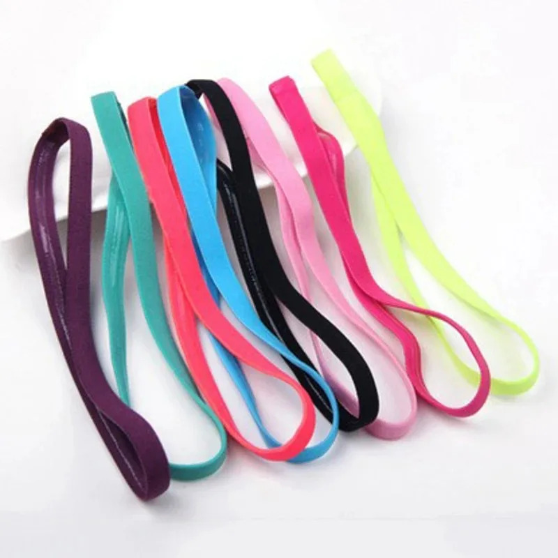 1-5pcs 탄성 땀 밴드 요가 러닝 피트니스 머리띠  - Yoga Fitness Girl 리뷰 및 가격