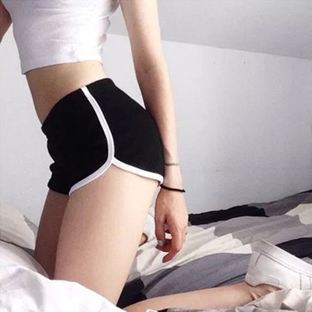 통기성 좋은 블랙 코튼 스포츠 반바지 캐주얼 편안한 신 - Yoga Fitness Girl 리뷰 및 가격