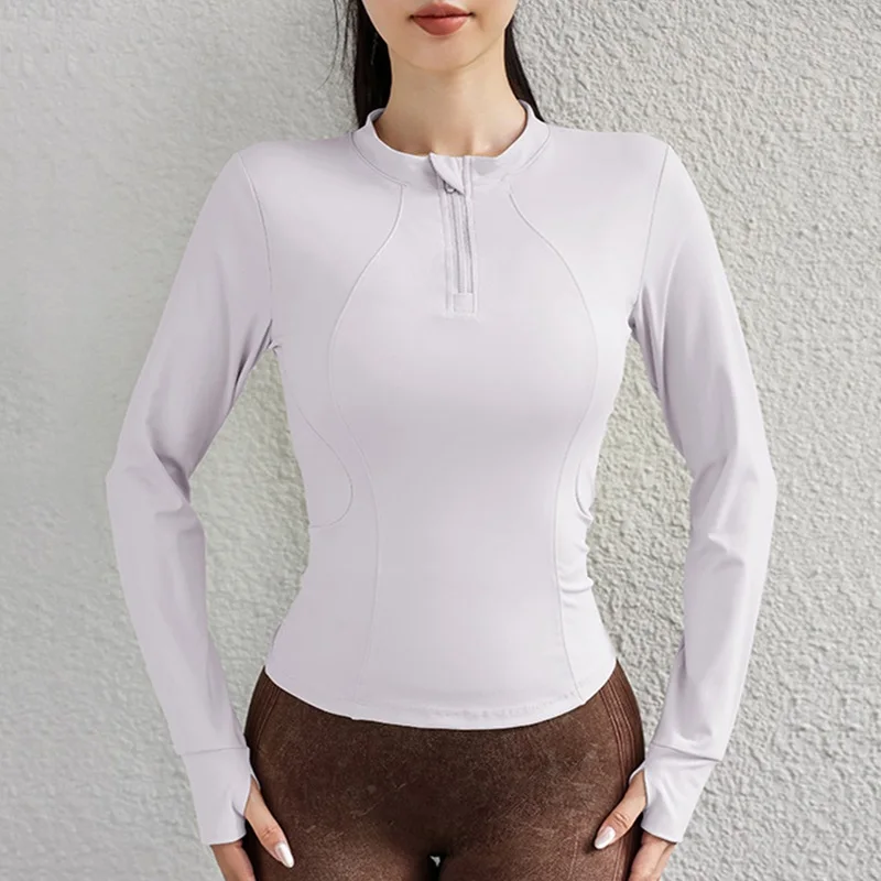 Cloud Hide Running Yoga Shirt  - Yoga Fitness Girl 리뷰 및 가격